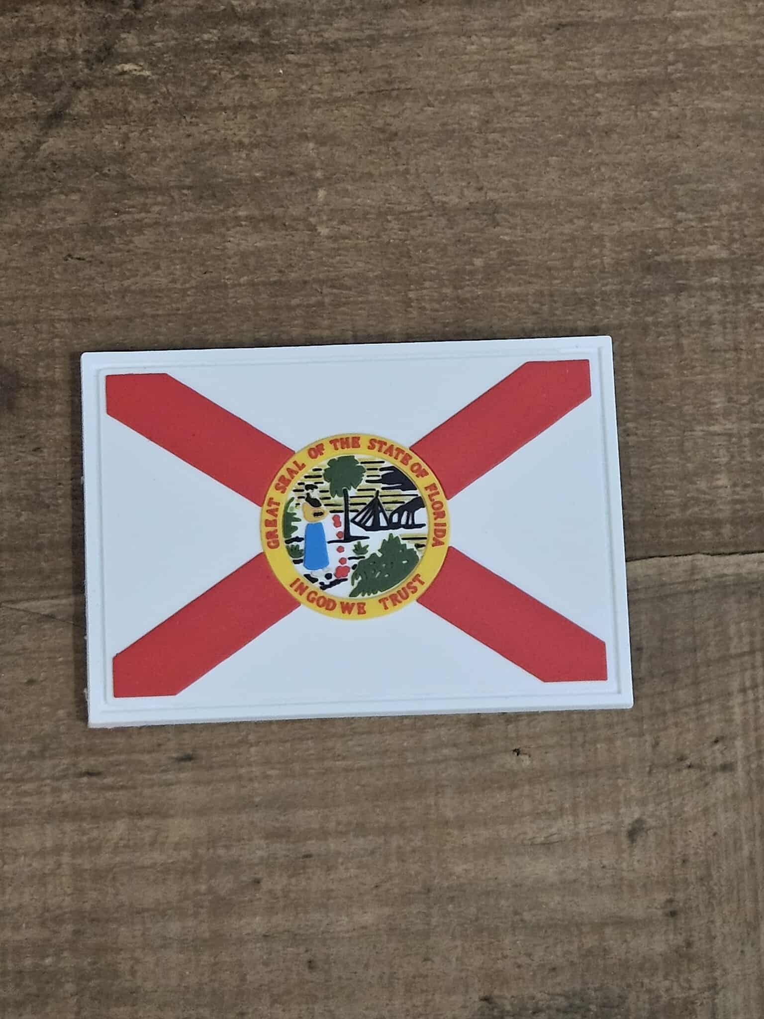 Florida Flag PVC Patch