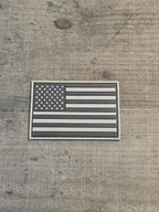 Dark Alternate American Flag PVC Patches