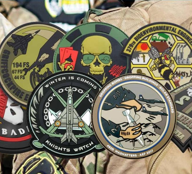 Custom PVC Patches - 25 Pieces ($6.00 each)