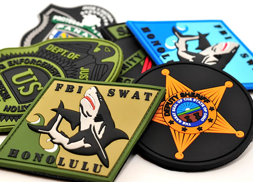 Custom PVC Patches - 25 Pieces ($6.00 each)