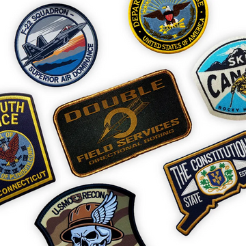 Custom Woven Patches - 25 Pieces