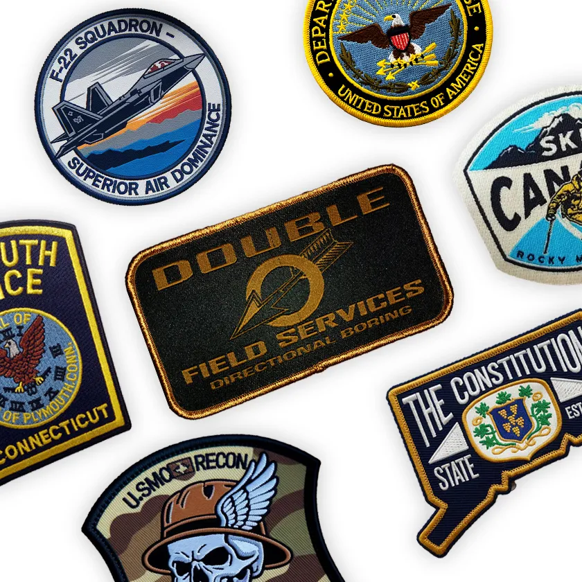 Custom Woven Patches - 25 Pieces ($6.00 each)
