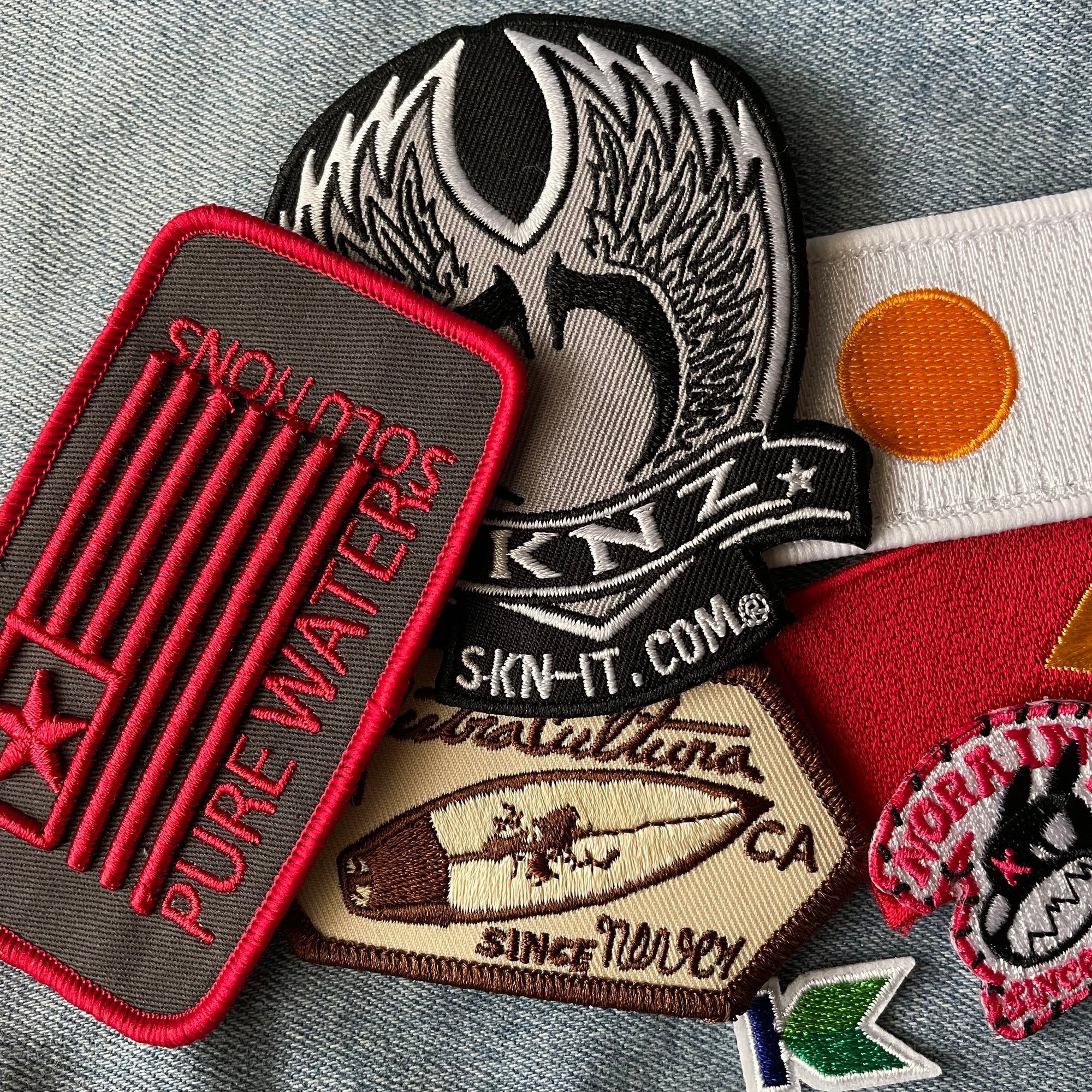 Custom Embroidered Patches - 25 Pieces
